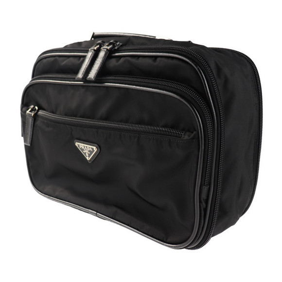 Prada Leather Travel Black Nylon Bag - Picture 1 of 8